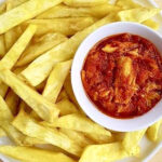 Fried Yam and Stew